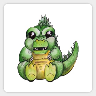 Baby Godzilla Sticker